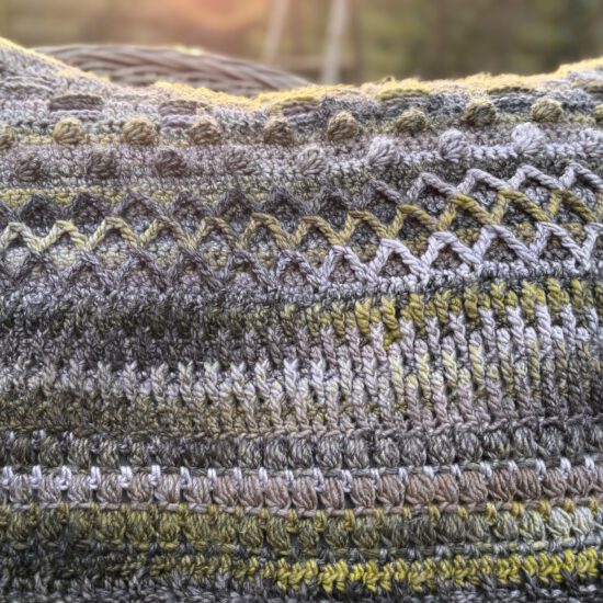 Haakpakket - Kussen Cottagespun Grey & Green