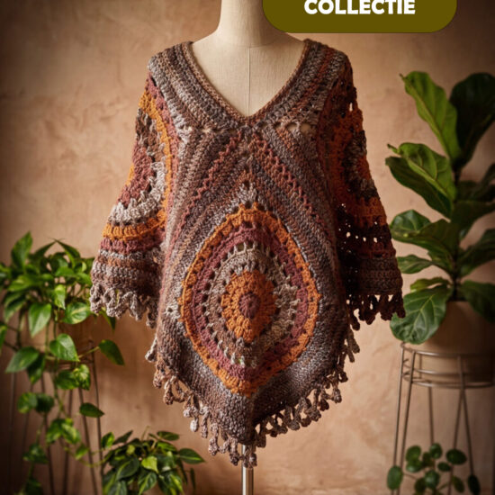 Circle Cottagespun Poncho - Kant & Klaar