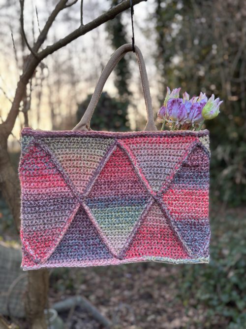 Corneeltje Wol - Tas Wyber (2) Haakpakket - Tas Wyber + bonus patroon Col