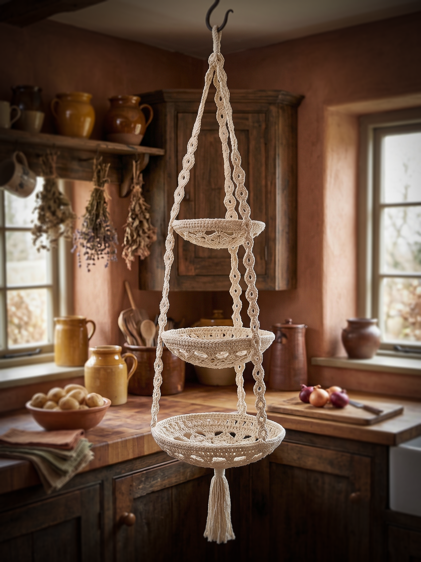Haakpakket - Triple Mandala Etagère