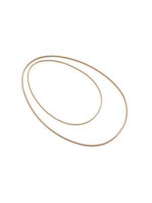 Metalen frame Ei 17x25 cm (goud)