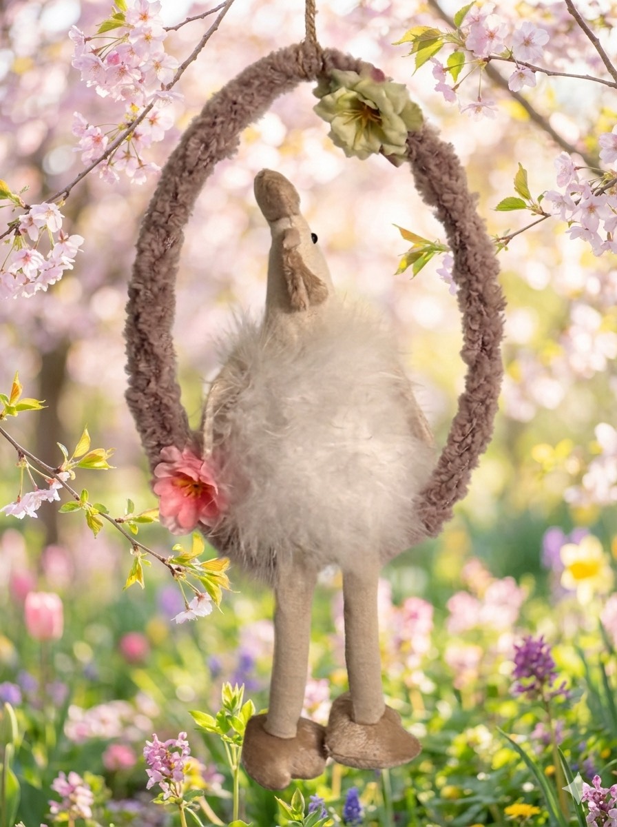 LIMED EDITION: Haakpakket Bonte kip in Ei-ring