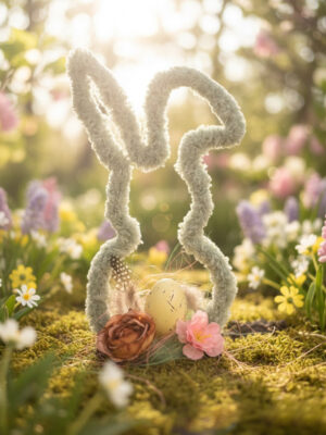 LIMITED EDITION: Haakpakket - Haas met hangoor (mint groen)