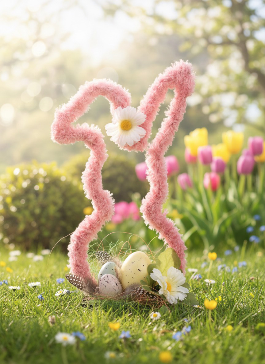 LIMITED EDITION: Haakpakket - Haas met hangoor (roze)