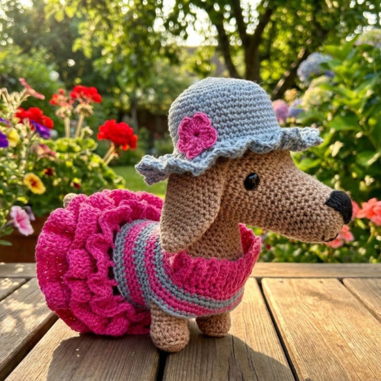 Cor & Co - Haakpakket - Neeltje in Zomer outfit - Ties de Teckel