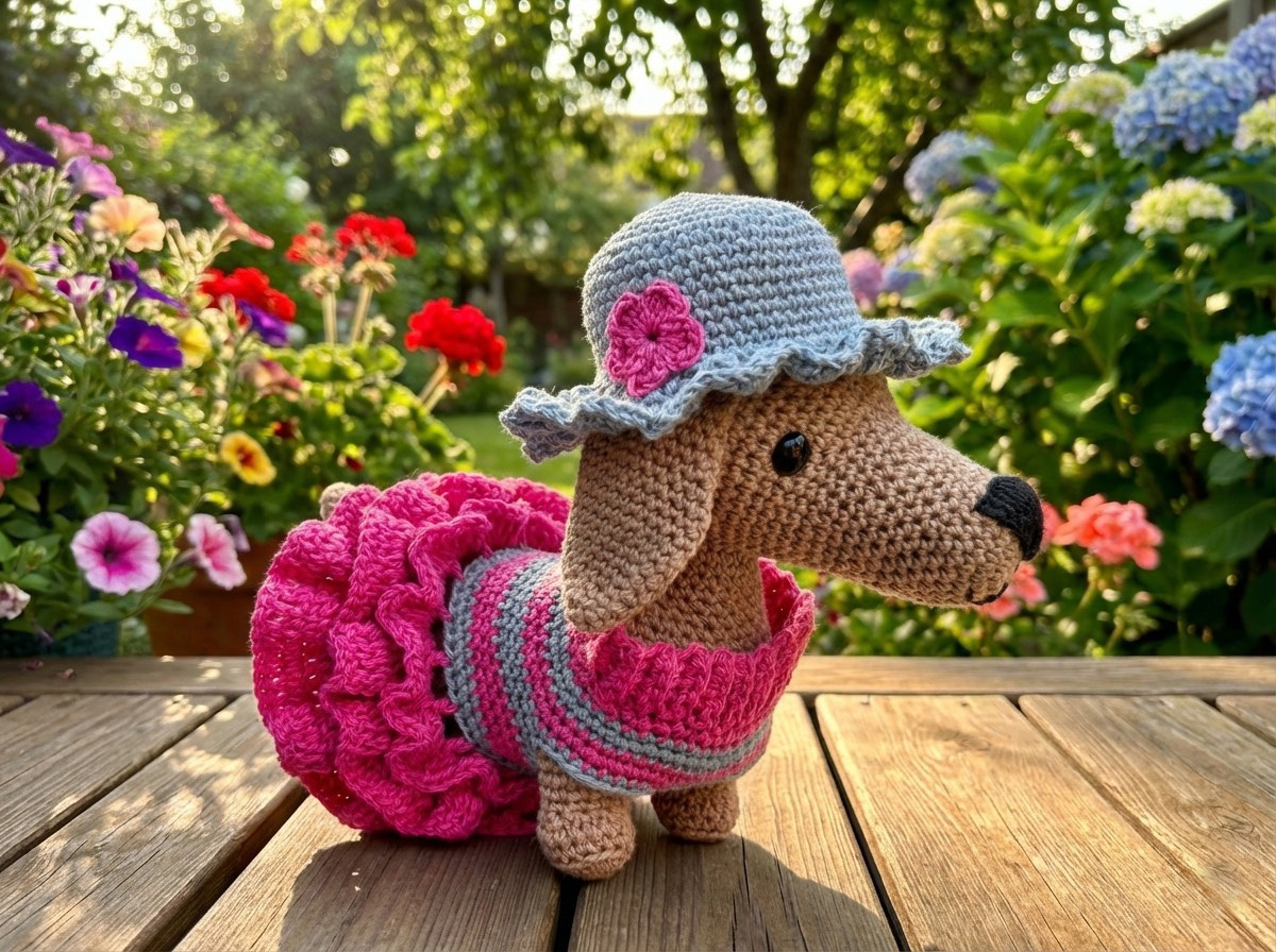 Cor & Co - Haakpakket - Neeltje in Zomer outfit - Ties de Teckel