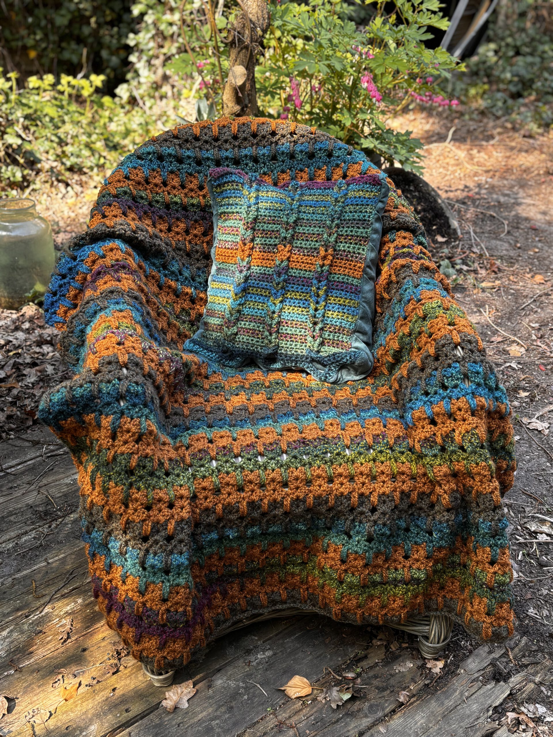 Haakpakket - Plaid Poes poes... + bonuspatroon kussen Jacob - Cor & Co