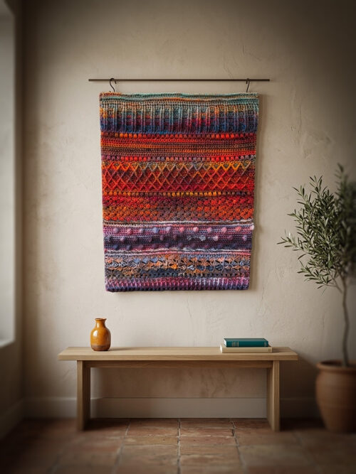 Haakpakket - Wanddecoratie op doek