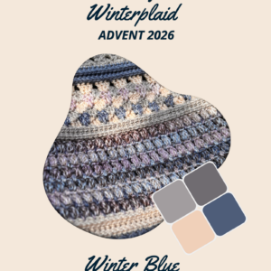 Advent Box - Plaid Winter Blue - Stoer & Stijlvol 64 - De Box