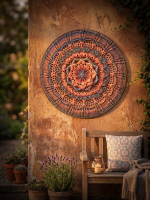 Mandala Shhh DK 02 ∅ 80 cm - Kant & Klaar