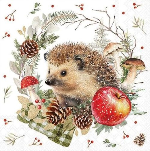 Servet Egel Winter - 33x33 cm