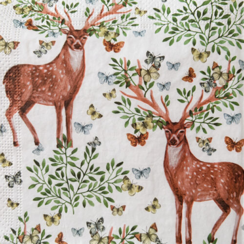 Servet Forest Antlers - 33x33 cm