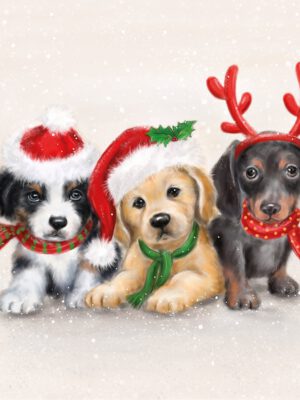 Servet Sweet dogs - 33x33 cm