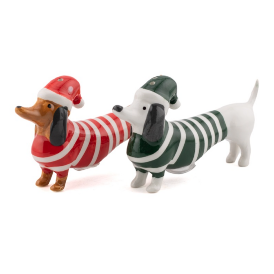 Kerstteckel Peper & Zout stel - Lifestyle Product - Ties de Teckel