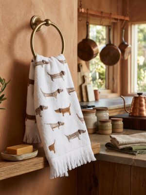 Gastendoekje Teckels 1 - Clayre & Eef - Ties de Teckel Lifestyle product