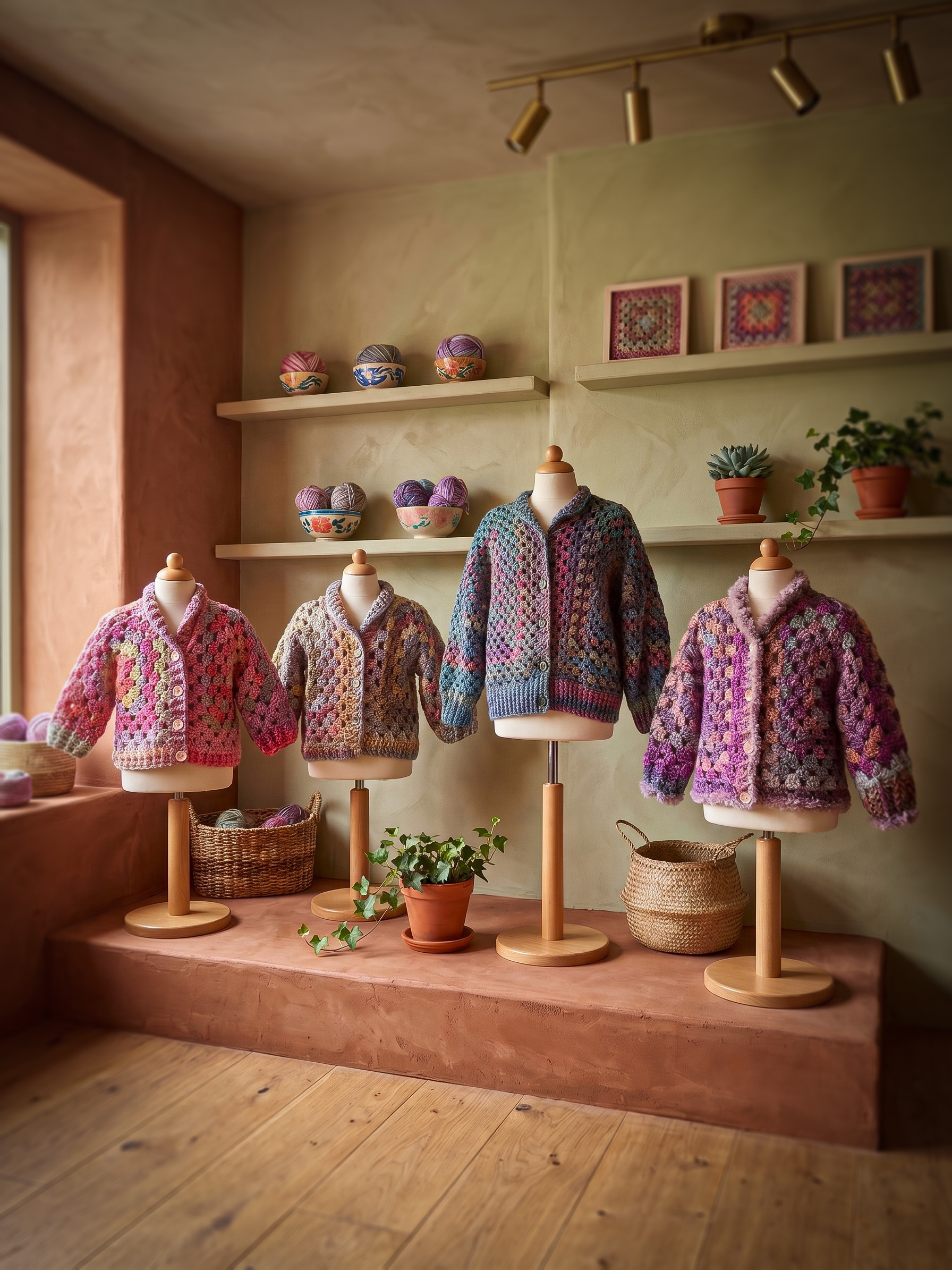 Corneeltje Wol - Kinder Hexagram vestjes Haakpakket - Hexa vest KIDS