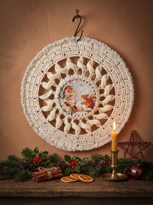 Haakpakket - Mandala Engel of Eekhoorn met Roodborstje