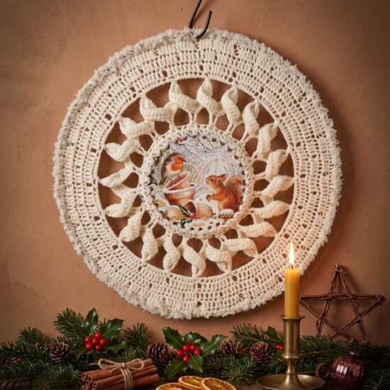 Haakpakket - Mandala Engel of Eekhoorn met Roodborstje