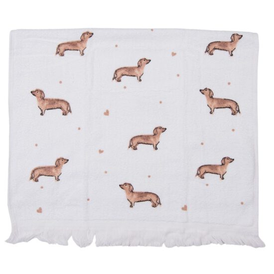 Gastendoekje Teckels 3 - Clayre & Eef - Ties de Teckel Lifestyle product