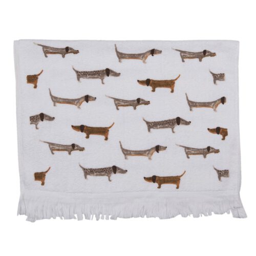 Gastendoekje Teckels 1 - Clayre & Eef - Ties de Teckel Lifestyle product